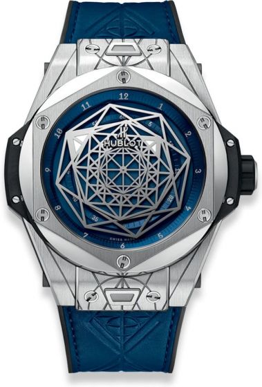 Cheap HUBLOT BIG BANG SANG BLEU TITANIUM BLUE 45MM 415.NX.7179.VR.MXM18 replica watch for sale